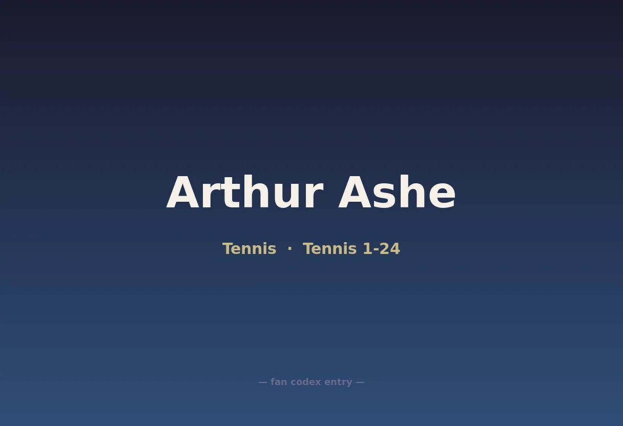 Arthur Ashe