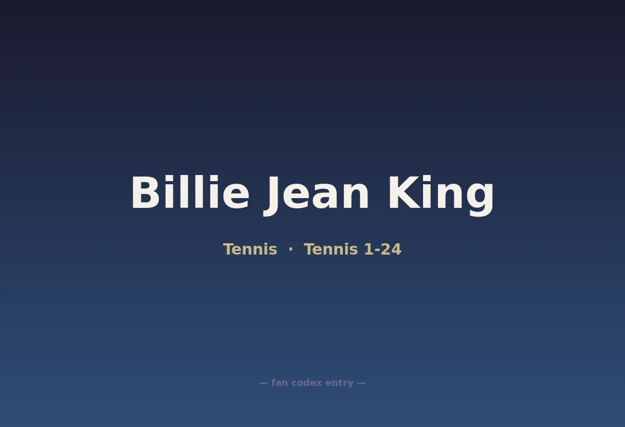 Billie Jean King
